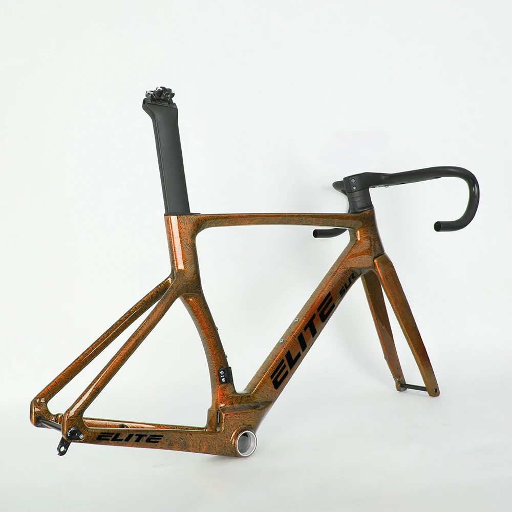 النخبة 700*32C سباق الطريق إطار دراجة هوائية خفيفة الوزن T1000 ألياف الكربون الطريق دراجة إطارات من خلال المحور مكبح قرصي 7 ألوان مخفية