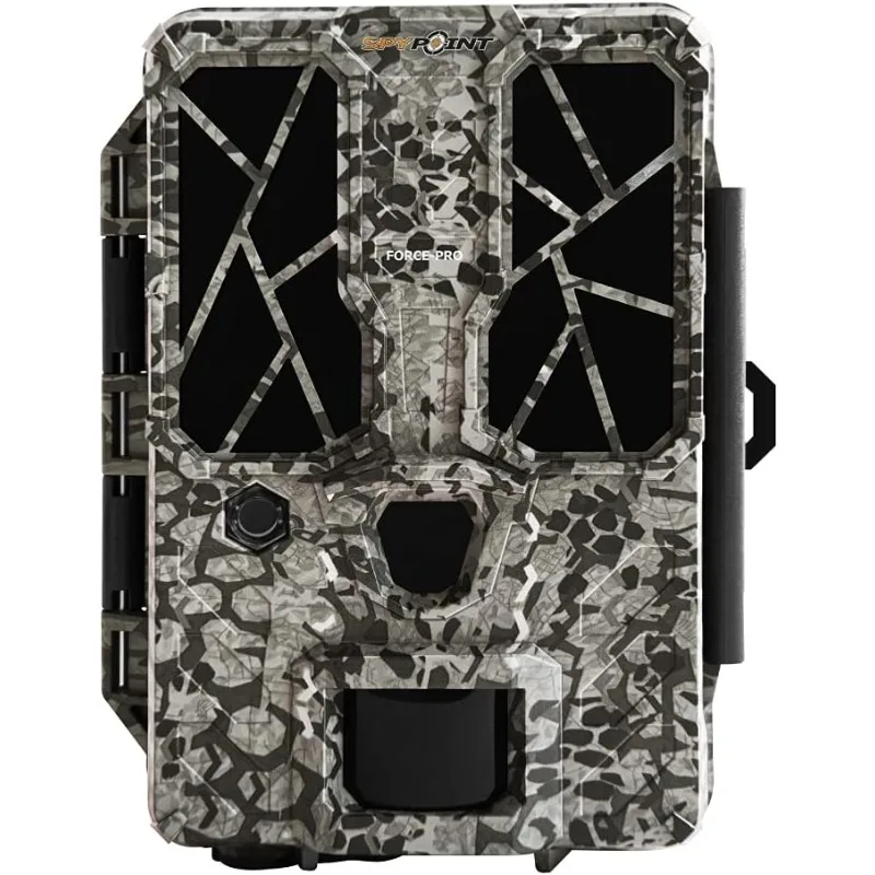 

SPYPOINT FORCE-PRO Trail Camera 30MP Photo 4K HD Video w/ 54 Low-Glow LEDs for Image Quality Day or Night, 90’ Flash Range