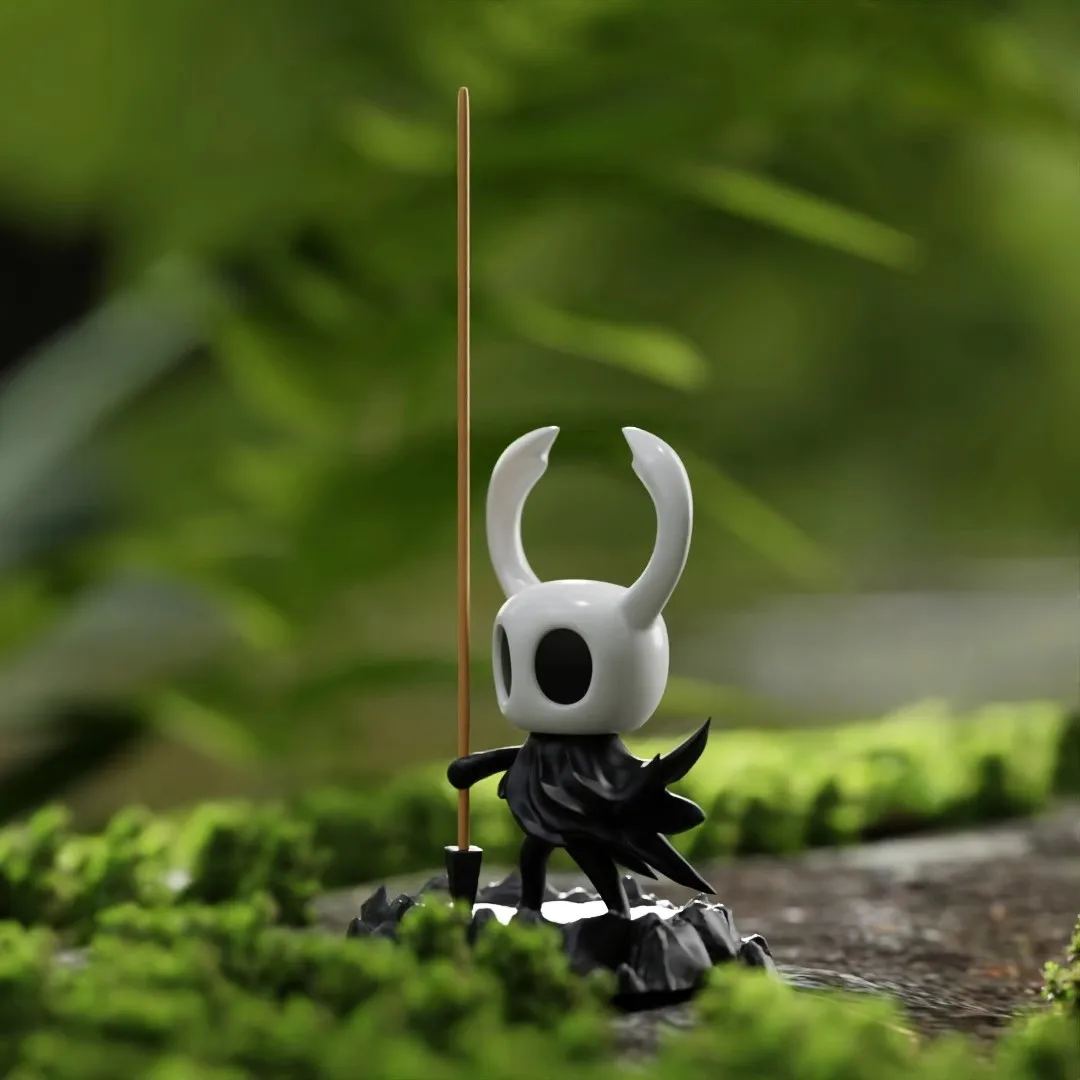 10 cm Anime Hollow Knight Actionfigur Kawaii Statue Plug-in Räucherstäbchenhalter Desktop Kreative Ccool Dekoration Geschenke