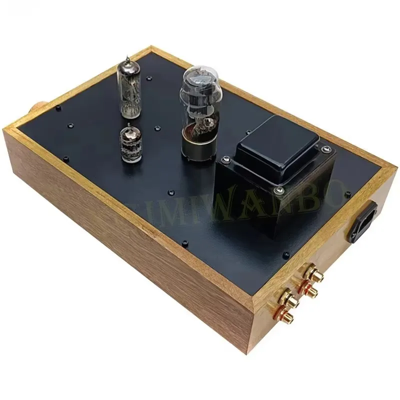 AIYIMA SMSL 6N3 6H3N 5670 SRPP Vacuum Tube Preamp 5Z4P Tube Rectifier 6E2 Cat's Eye Indication Preamplifier Amplifier Audio