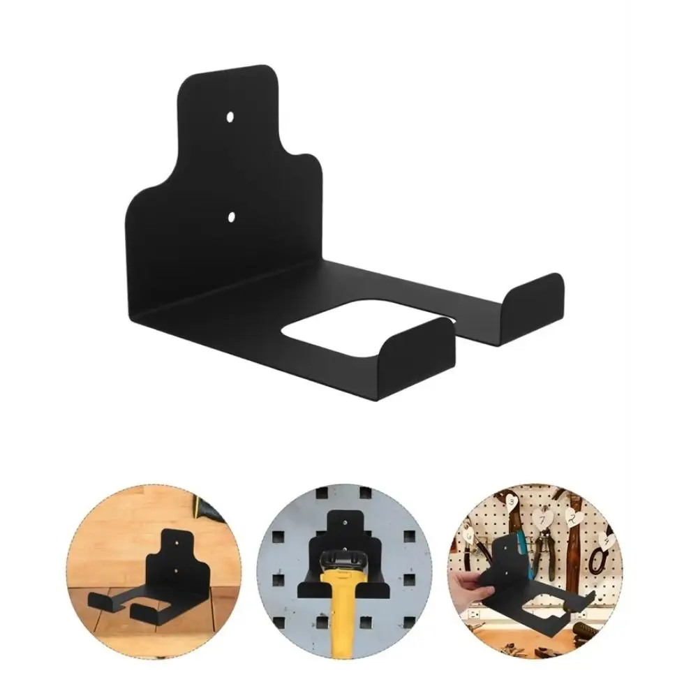 

Stainless Steel Garden Power Tool Hanger Garage Organizer Wall Mounted Weed Whackers Holder Black Heavy Duty Trimmer Rack