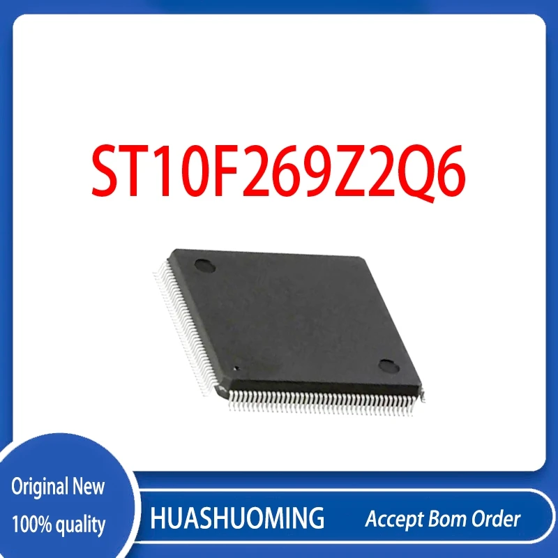 2PCS/LOT  ST10F269Z2Q6  ST10F269  ST10F269Z2  QFP144