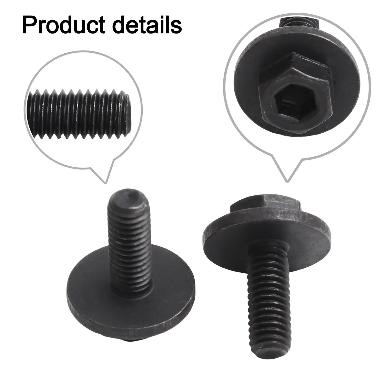 Electric Circular Saw Anti-thread Screw Product Name Steel Wear-resistant Improved Performance Package Content