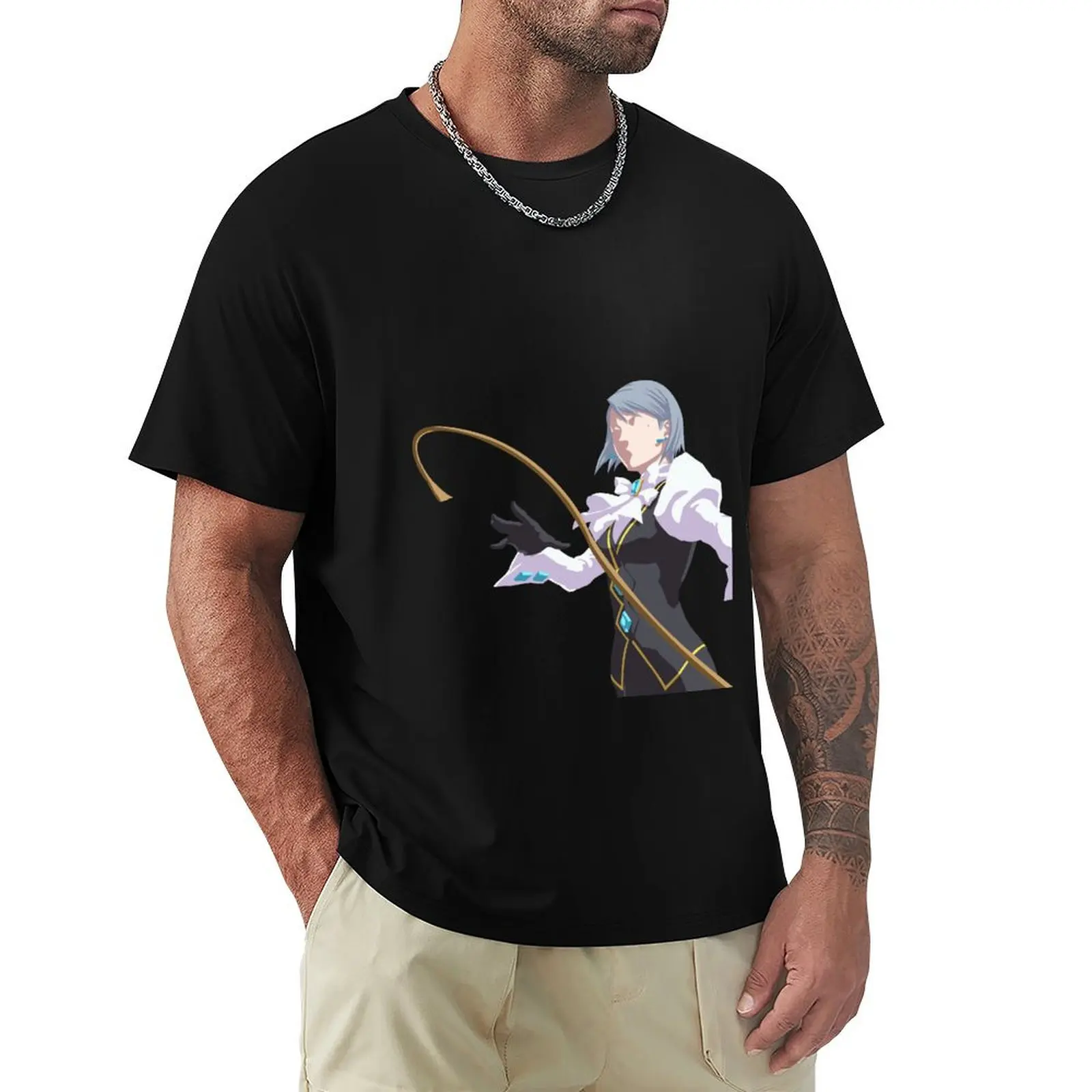 Ace Attorney Franziska Von Karma T-Shirt Odor Resistant Short Sleeve Top