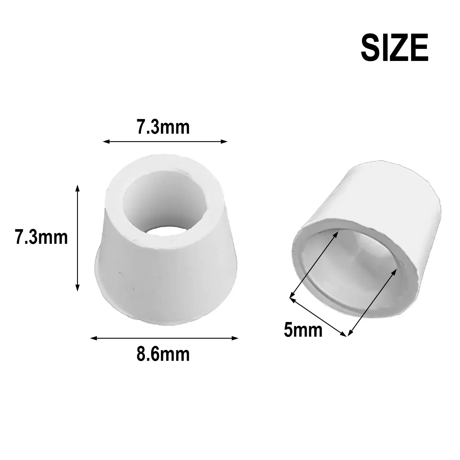 20pcs Air Conditioner Pipe Seal Ring Rubber Tube Refrigeration Pipe Sealing Gasket Valve Pipe Rubber Rings R410 R22