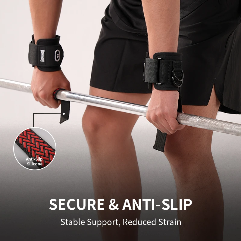 GOUNOD Gym-Handgelenkbandagen: Rutschfest, dicht, elegant, minimalistisch, weich, Premium-Qualität für Indoor-Krafttraining – Detail 8