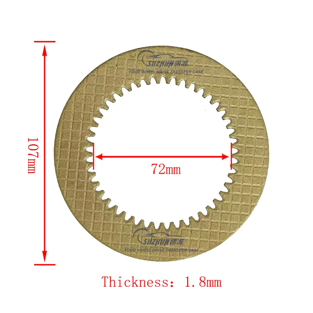 Automobiles Rear Differentia Clutch Disc Friction Plates Kit For VolksWagen Tiguan Evoque Cadillac Rear Alxe Repair Kit