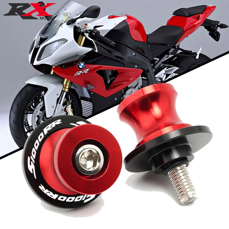 M8 New Motorcycle Accessories Aluminum Swingarm Spools Rear Stand Screws Sliders For BMW S1000RR M1000RR S/M 1000 RR 2009 - 2022