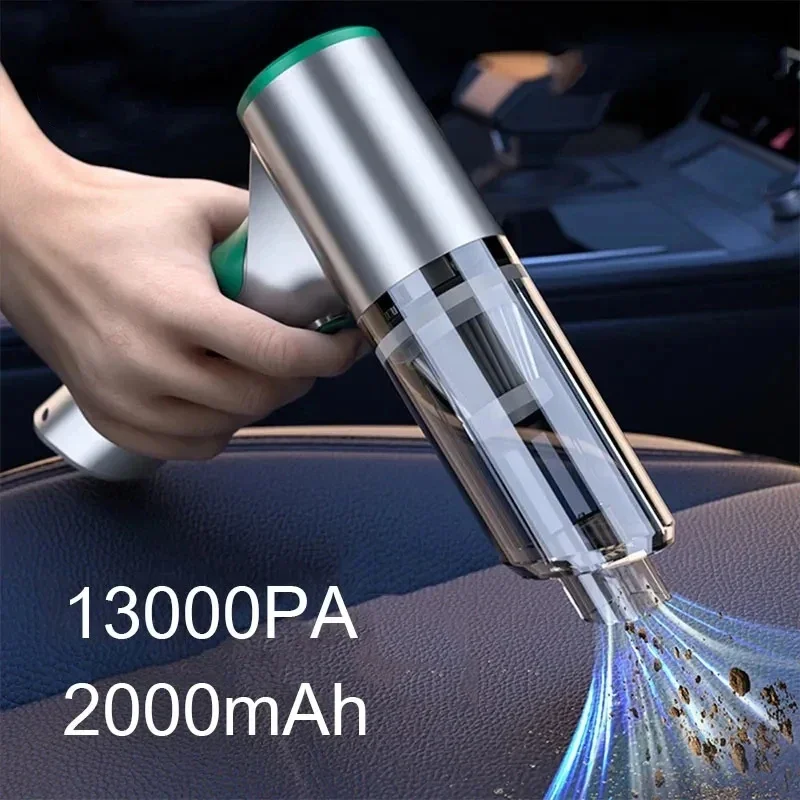 New 13000PA 3in1 Car Vacuum Cleaner Powerful Cleaning Machine Car Robot Wireless High-power Strong Suction Vacuum Cleaner