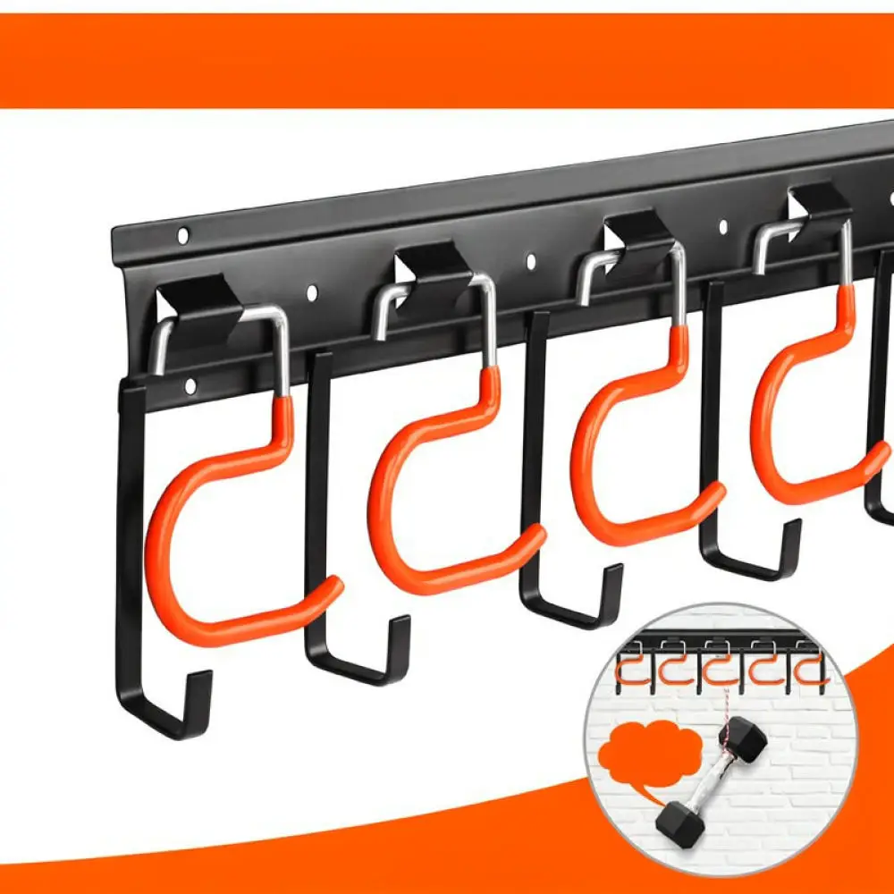 Steel Tool Organizer Wall Mounted Adjustable Storage System For Garage Workshop Shed Hardware Tool Management