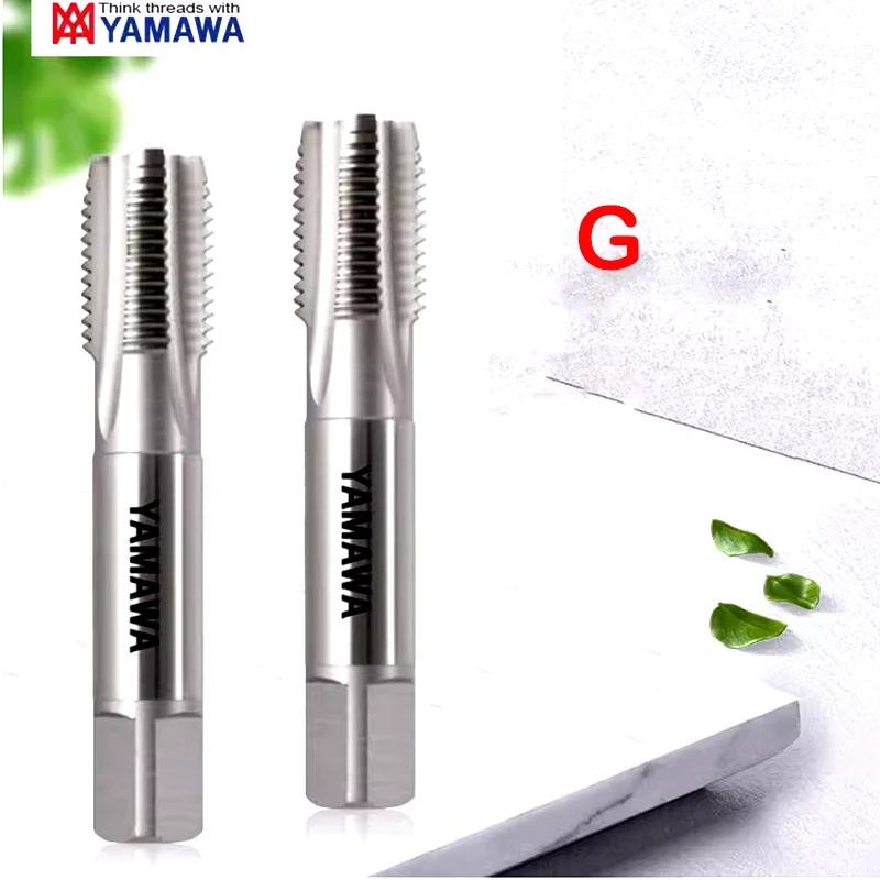 Japan YAMAWA Pipe Thread Straight Fluted Tap PS RP PF G PT RC NPS NPT 1/16 1/8 1/4 3/8 1/2 3/4 Machine Screw Thread Taps
