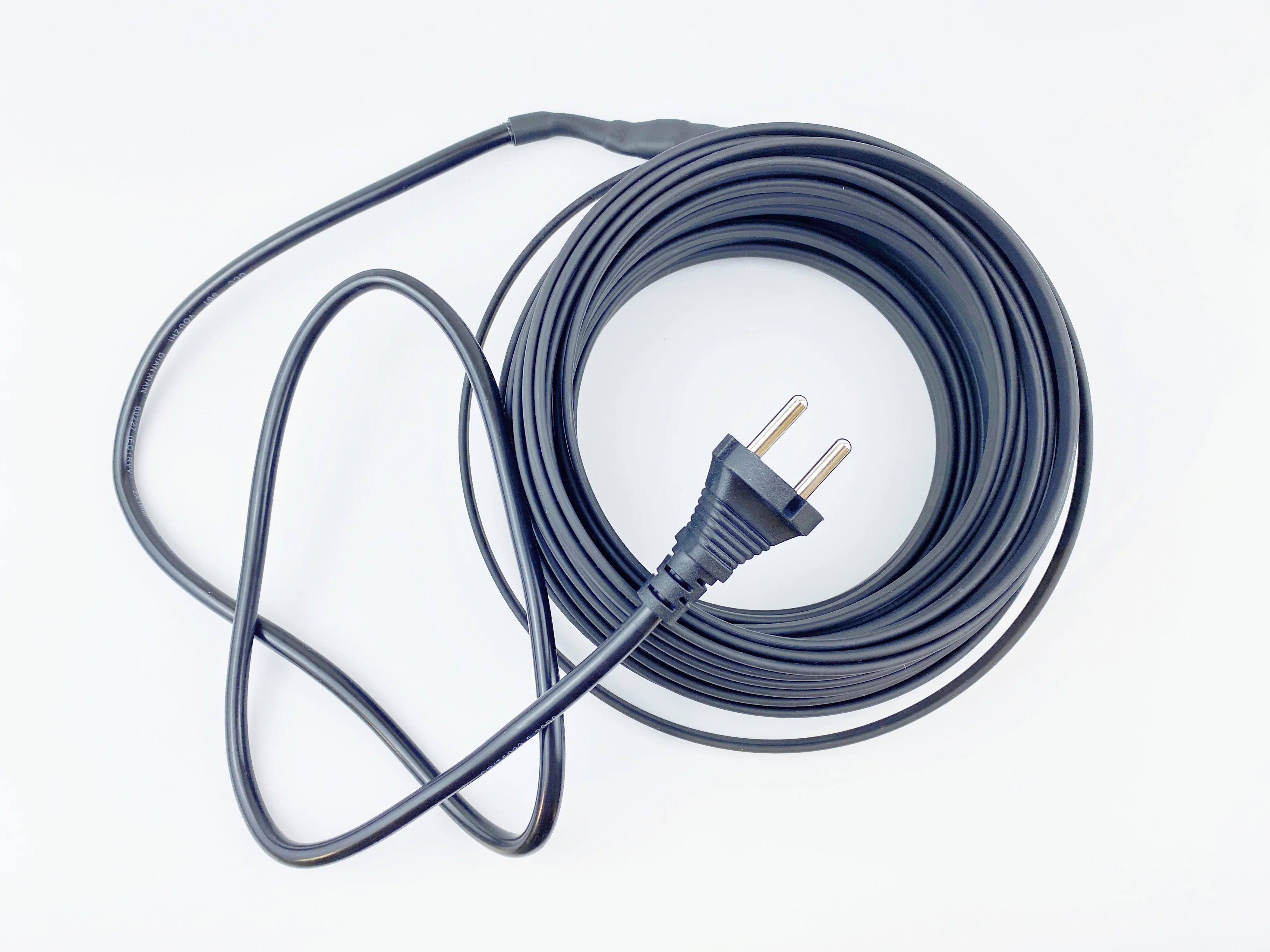Kabel grzejny 220 V z wtyczką EU Przewód zasilający Samoregulujący się kabel grzejny do ochrony rur wodnych Element grzejny