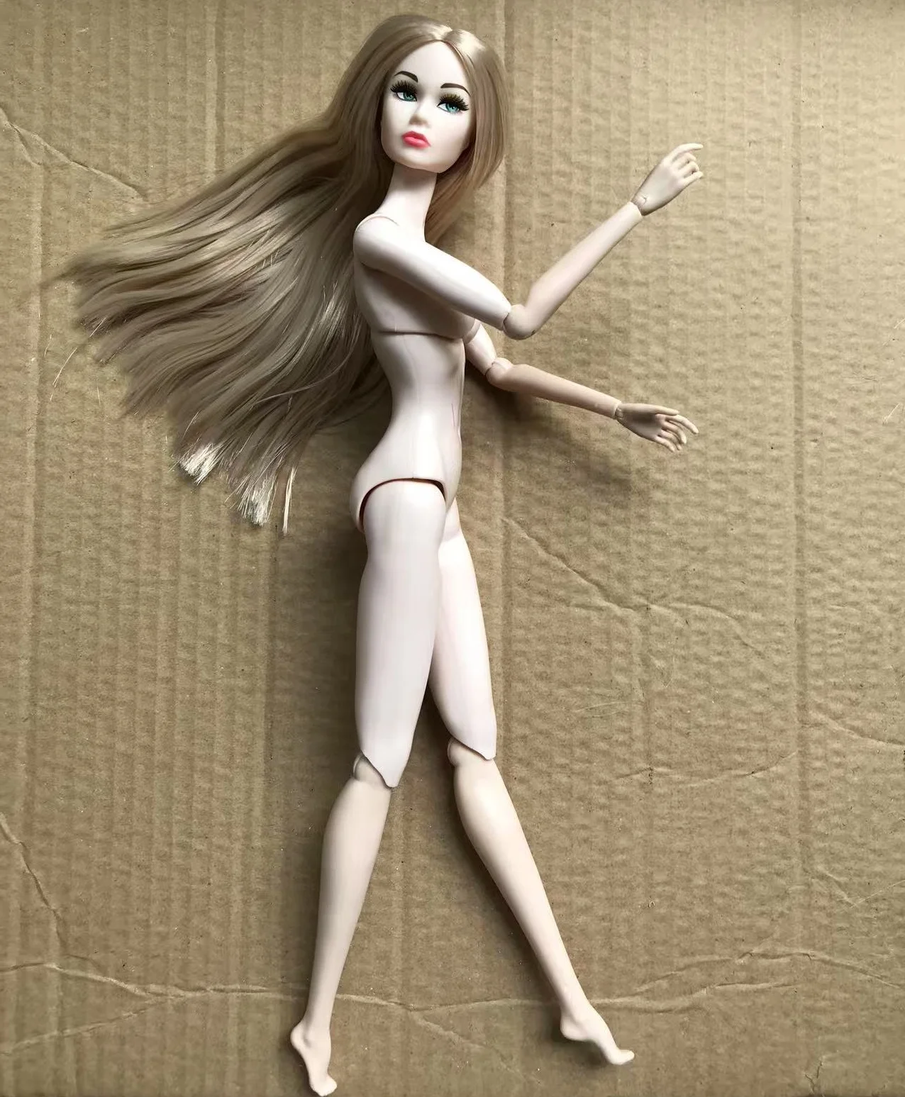 Goede Make-Up Poppy Parker Pop Hoofd Met Mengf Defecten Lichaam Figuren 1/6 Pop Accessoires Collectie Hoofden Speelgoed Kerstcadeau Speelgoed