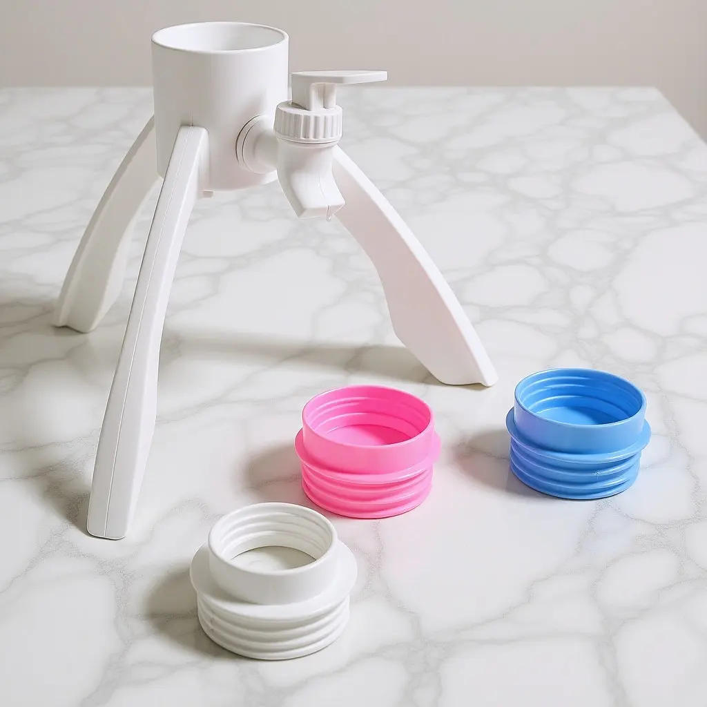 

Water Dispenser Stand Triangular Design for Home Office Use Water Jug Support Stand Easy Inversion Minimal Footprint Drink