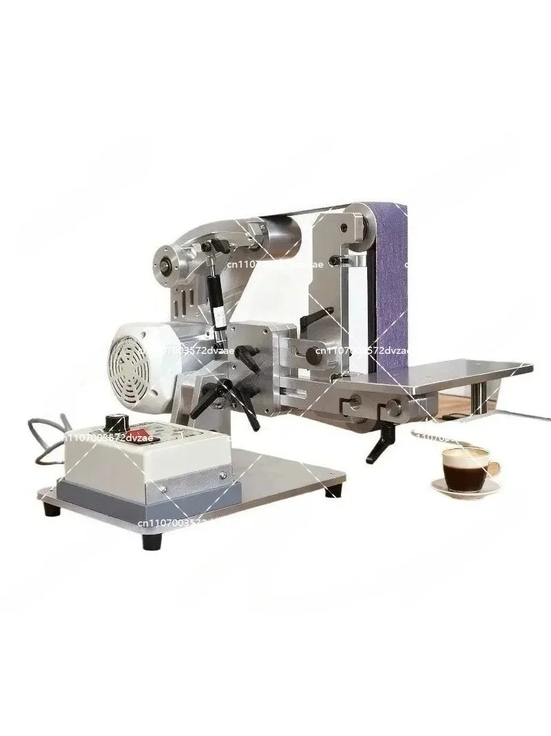 Belt machine metal woodworking grinding vertical and lying dual-purpose 915 * 50 high-power woodworking trimming and grinding