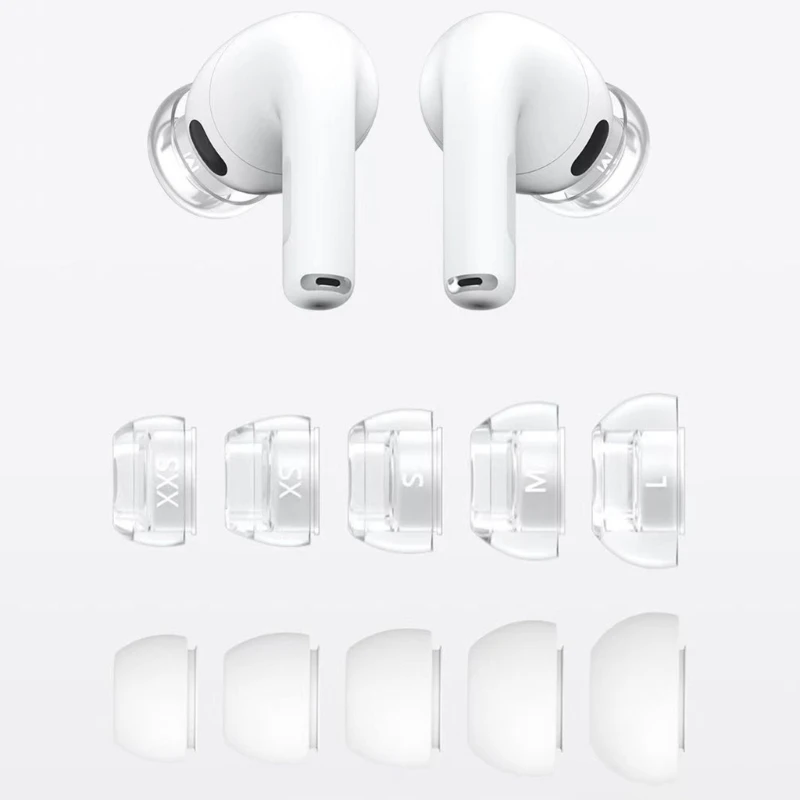 Invisible Thin Silicone Earcaps Ear Tips Covers For Pods Pro3 Seamlessly Fit Improves Sound Quality Comfort Wearing