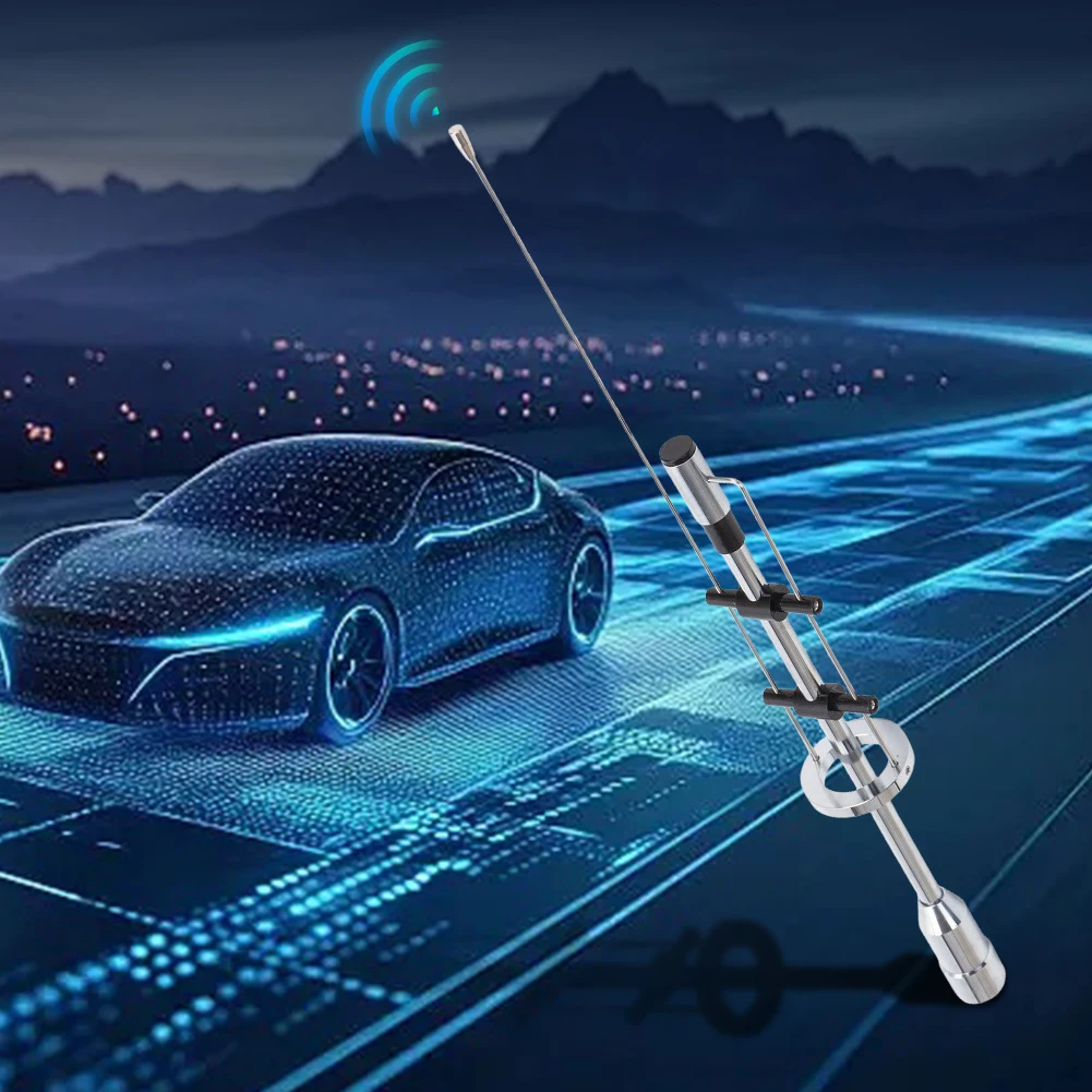 양방향 라디오 안테나 CBC-435 UHF VHF 145/435MHz 야외 자동차 부품 모바일 햄 자동차 라디오에 대 한 휴대용 자동차 장식품