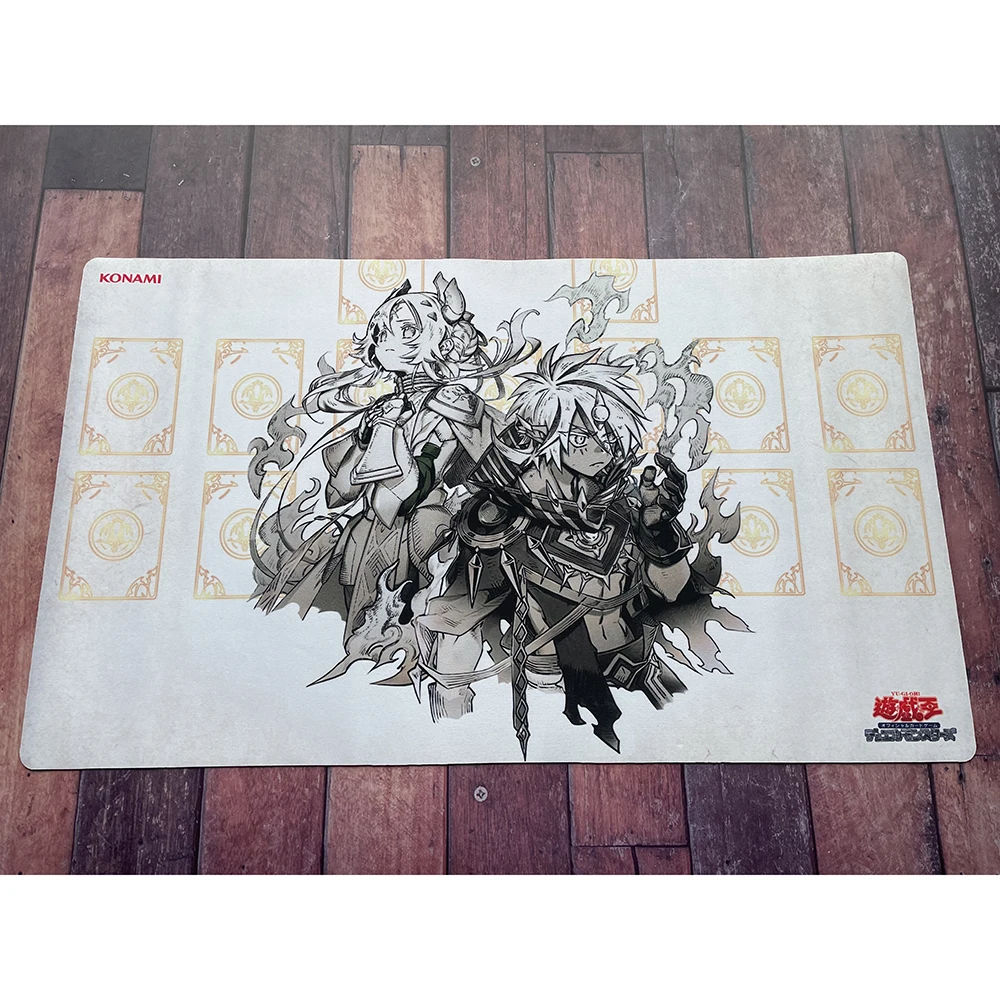 Yu-Gi-Oh Fallen of Albaz Branded Dogmatika Ecclesia the Virtuous Playmat Card Game Pad YGO Mat KMC TCG YuGiOh Mat-408