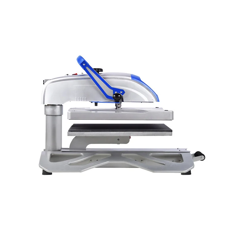 Gran oferta, máquina de estampación en caliente de 40x50cm, máquina de transferencia de calor extraíble con vibración Manual, equipo, máquina de prensado en caliente para ropa y camisetas