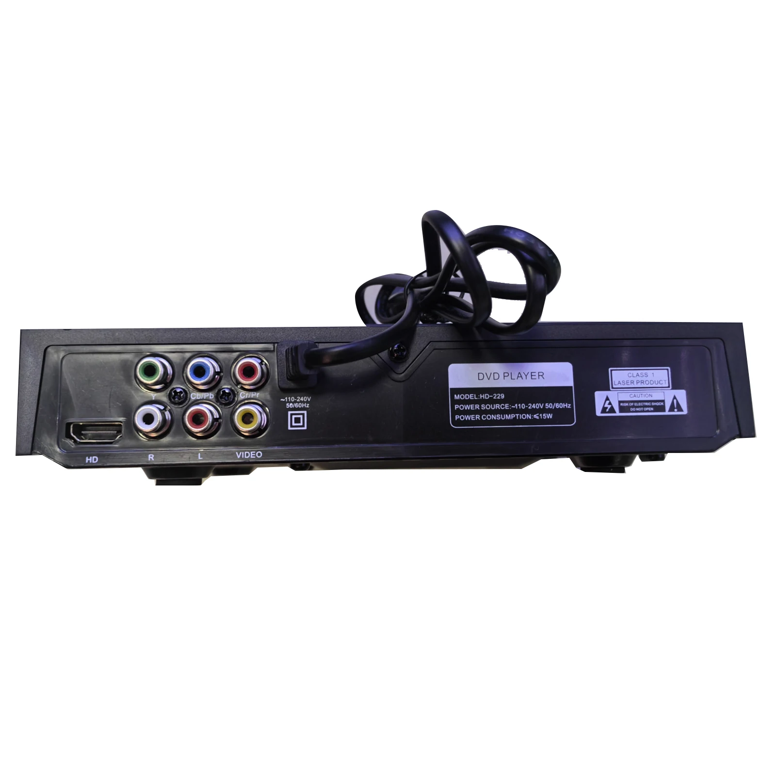 Professional Home DVD Player DVD CD Disc Media Player Digital Multimedia Player U Disk Playback HD AV Output with Remote Control