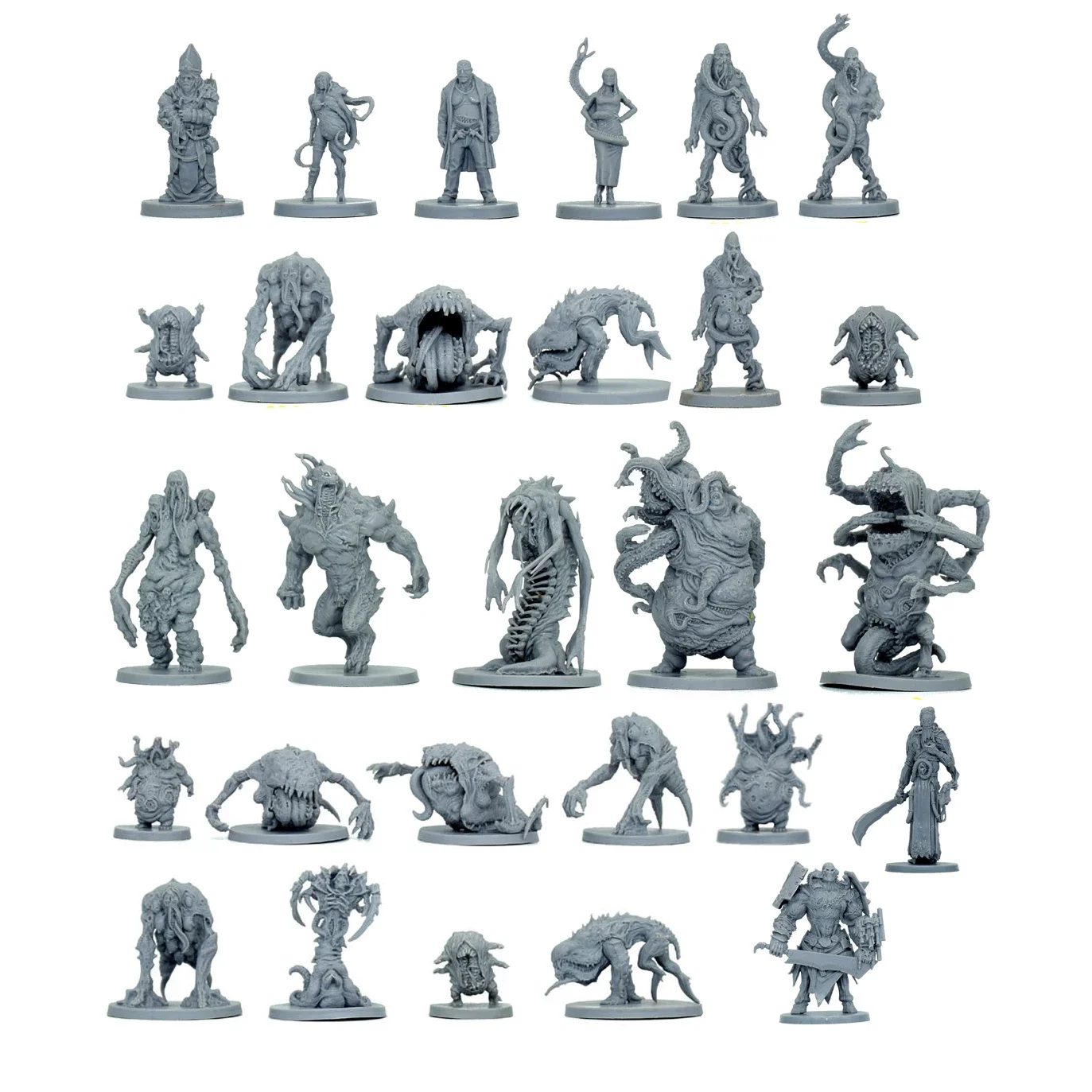 TRPG board game 7 sins apocalypse pride SLOTH Acolyte Avatar Controller Abomination evils hell monster miniatures figures models