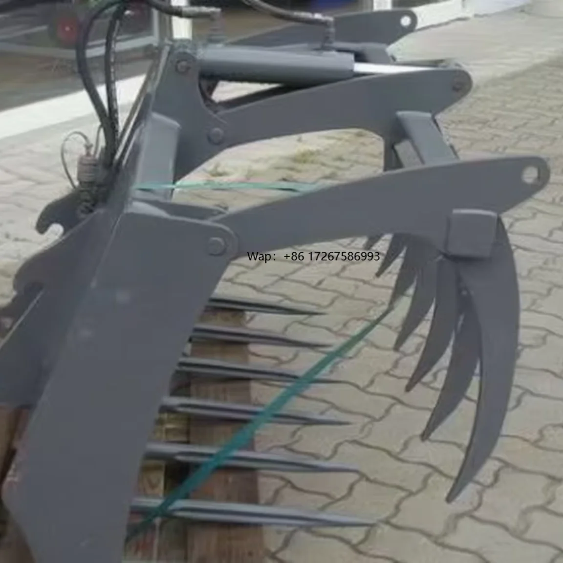 

Мини-погрузчик Колесный погрузчик Гидравлический захват Зубья Крепление Продукт Детали строительной техники