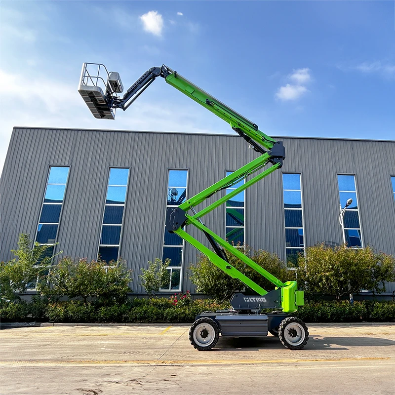 4x4 Diesel Articulating Boom Lift 22m-30m Aerial Work Platform for Heavy Duty Outdoor Construction and Installation