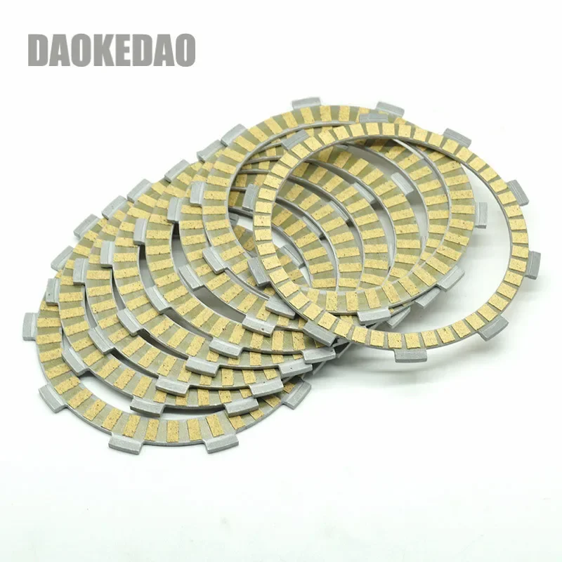 For Honda NTV 600 650 NTV600 NTV650 Revere NT650 BROS NT650V Deauville 650 Motorcycle Clutch Kit Friction Disc Plates 8P Set