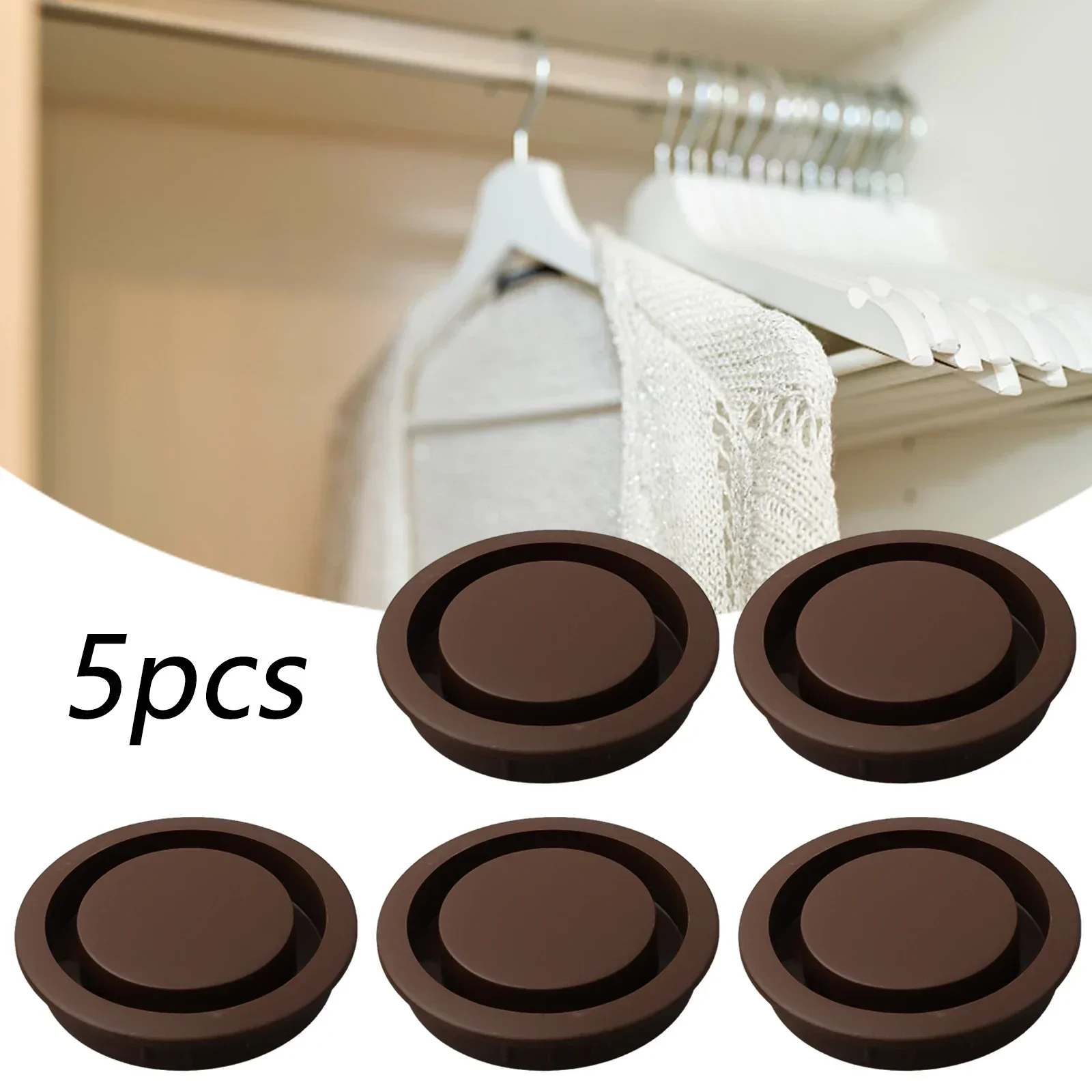 Vents Louver Cabinet Vents ABS Plastic Air Vent Decor Grey/Black/Brown/White Vents Cover For Offices Conference Rooms New