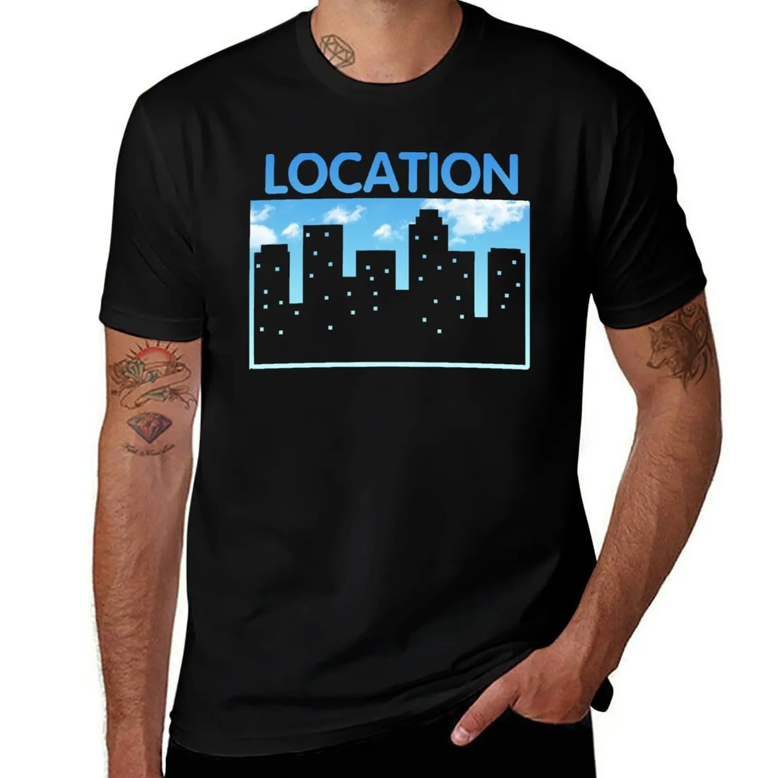 Lease Bound Location Shirt 3 T-Shirt t shirts for man slim fit T-Shirt
