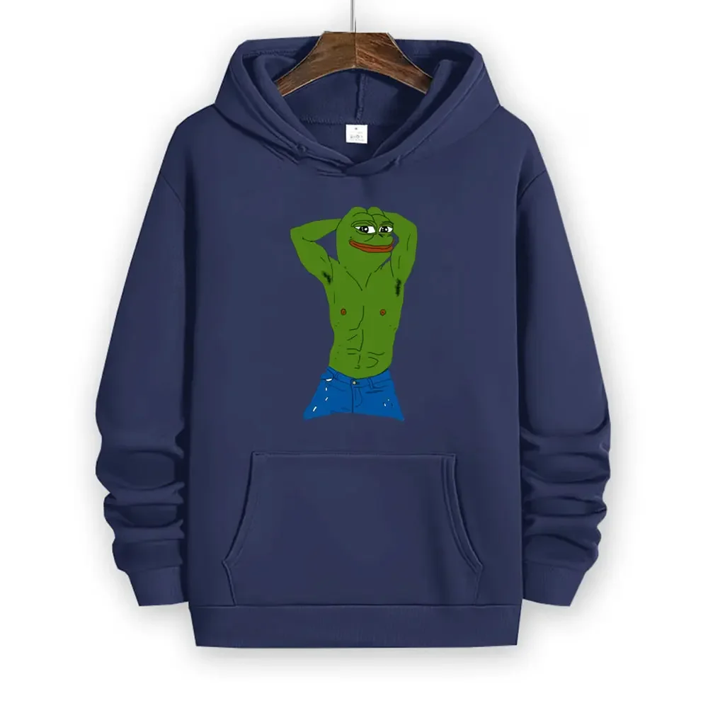 مضحك الضفدع بيبي هوديي الملابس طباعة النساء/الرجال هوديس وبلوز الرجال هدية رياضية الشارع موضة الشارع الشهير الرجال النساء #6