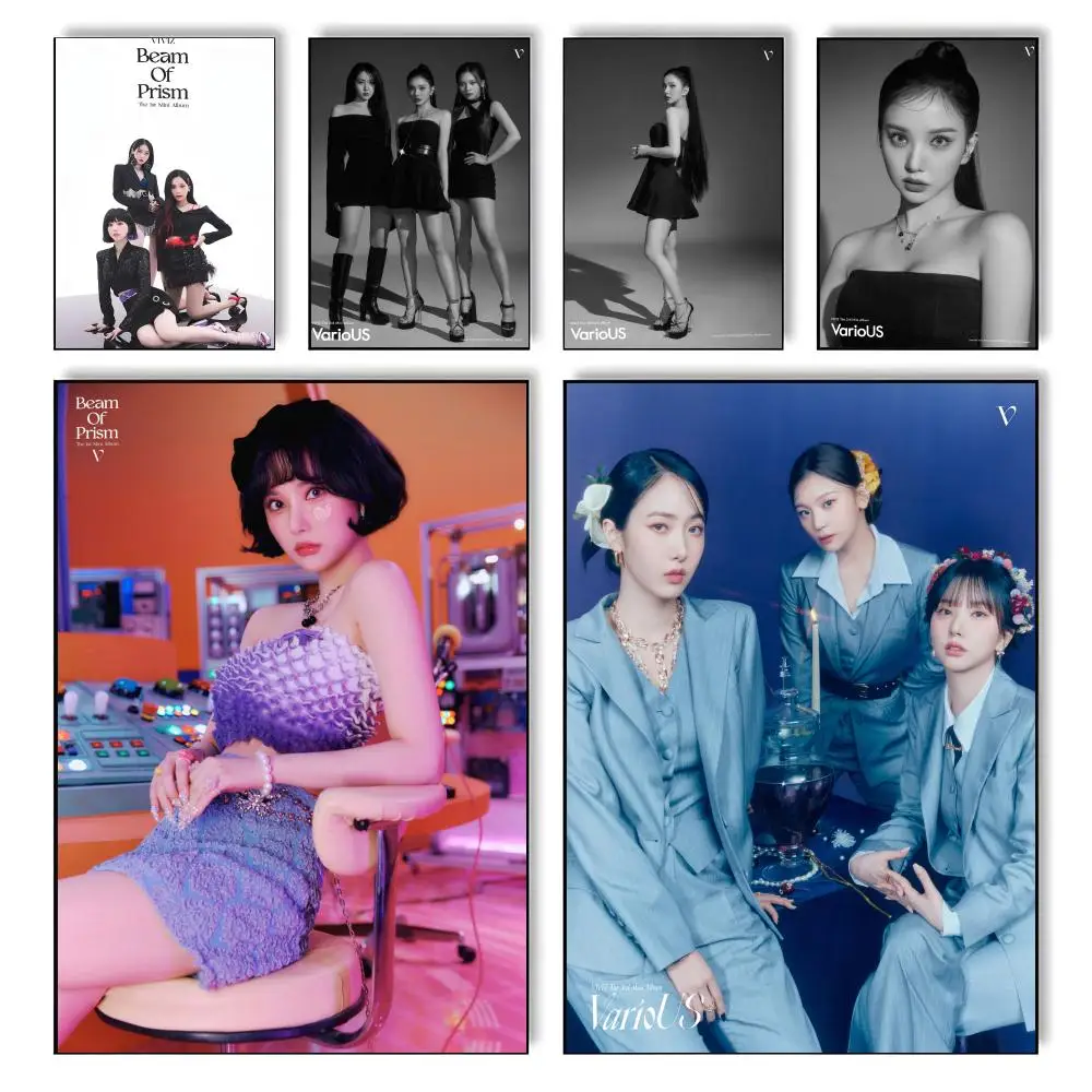 Póster de Eunha Kpop V-VIVIZ, carteles de alta definición, arte de pared para sala de estar y decoración del hogar. Casa moderna
