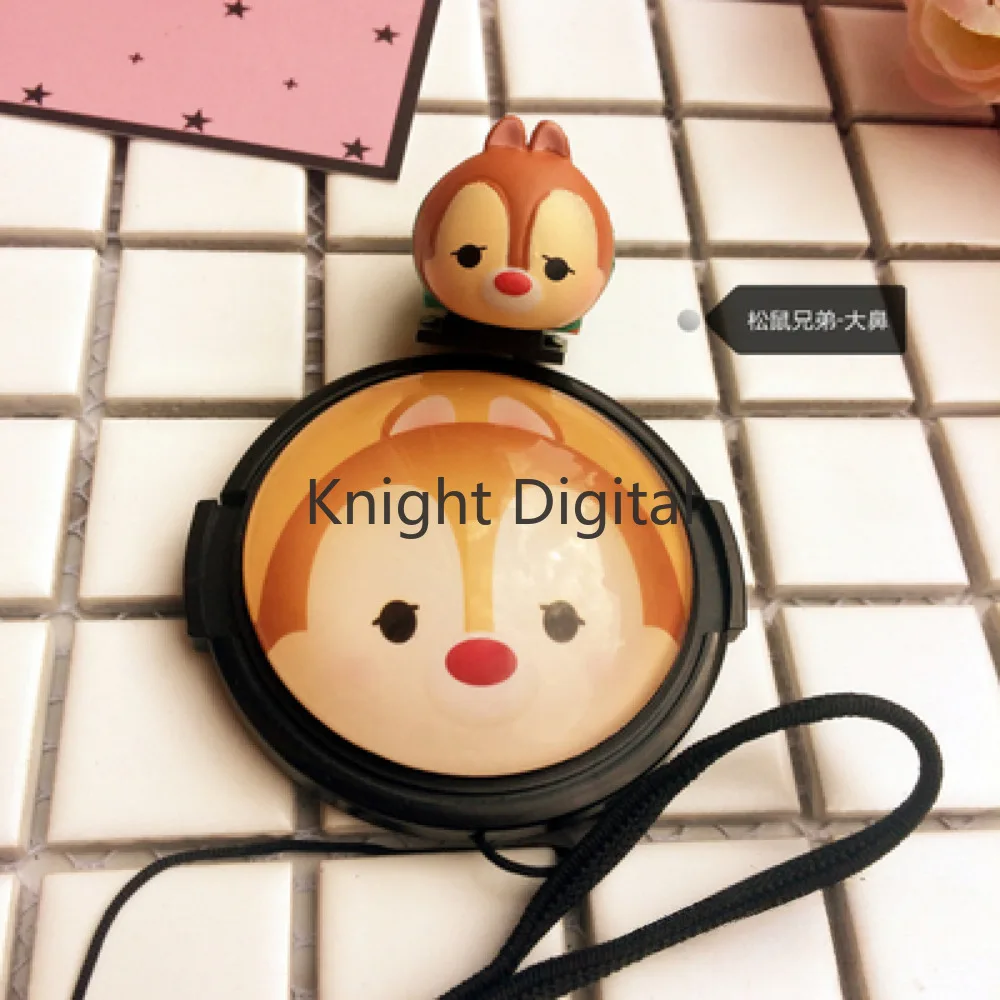 Voor Canom Eos M6 M50 Ii M100 M200 Eosm3 M5 M10 15-45Mm Spiegelloze Mooie 3d Cartoon Varkenscamera 49Mm Lenskap Flitsschoen Hoes