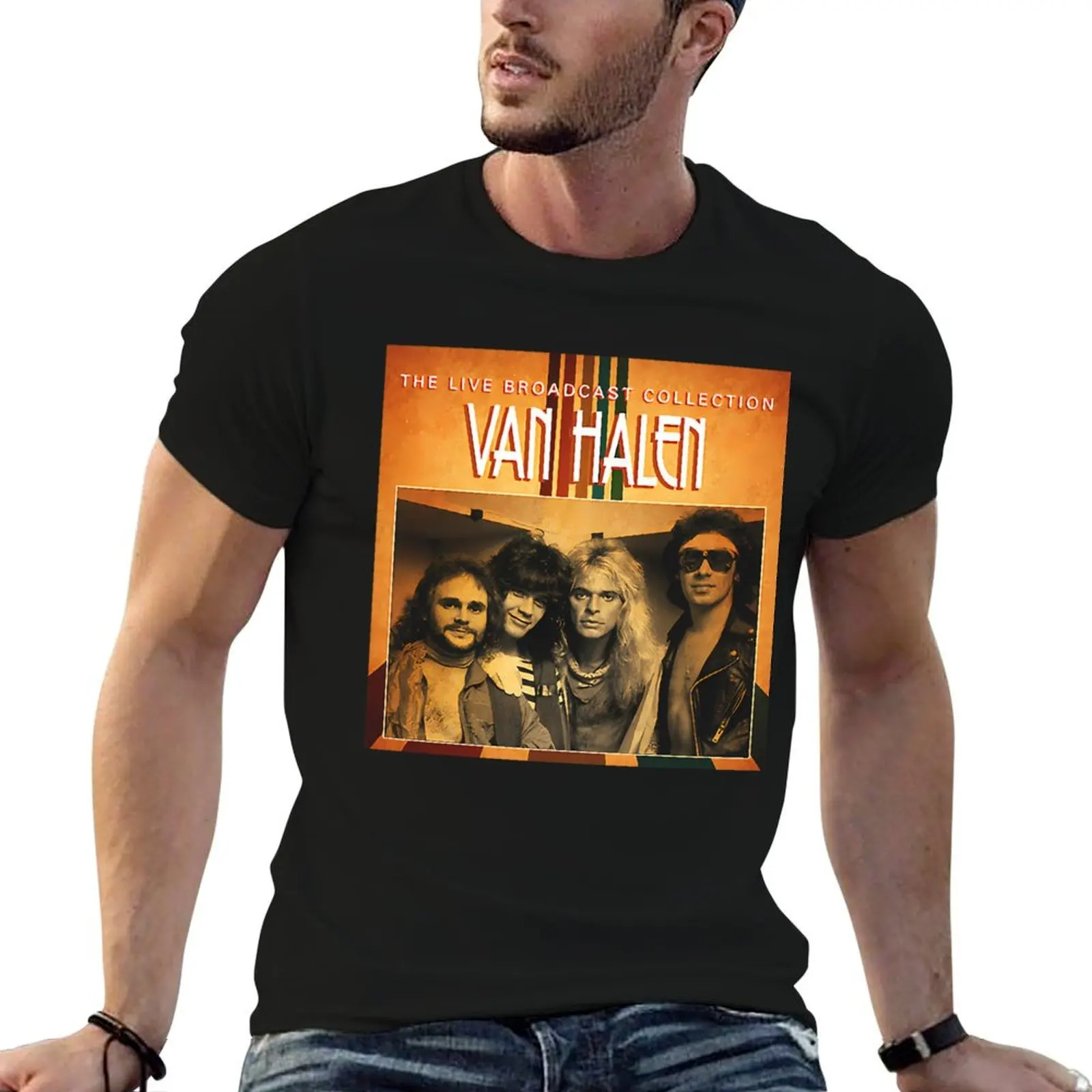 

Vintage Hard Rock Band - Classic Tour 2024 T-Shirt t shirts for man pack white funny t shirts cotton man t shirt graphic T-Shirt