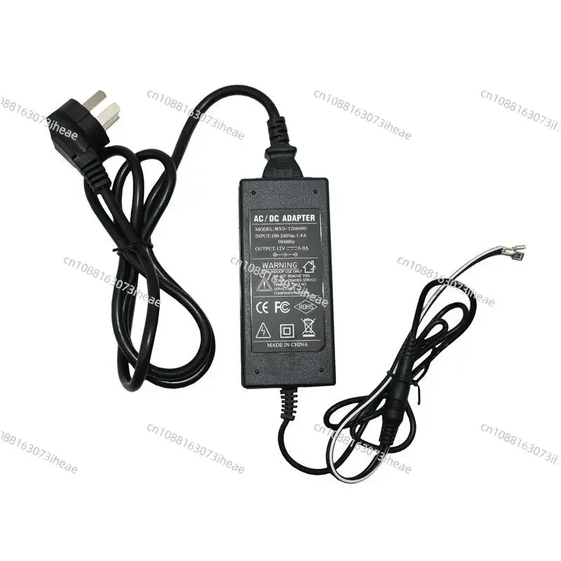 12V/24V High Pressure Water Pump 60W-100W - Self-Priming for Car Wash & Garden Irrigation (w/ 12V Adapter)