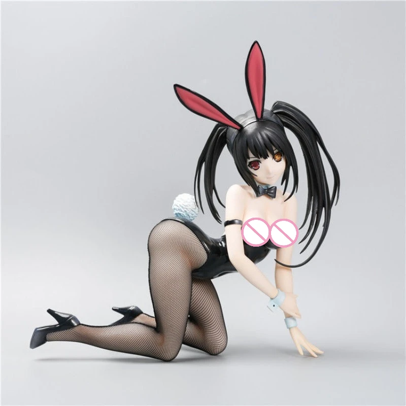 

In Stock MX Date A Live Kurumi Tokisaki Bunny Girl 1/4 Scale Silk Figure Collectible Gift Model