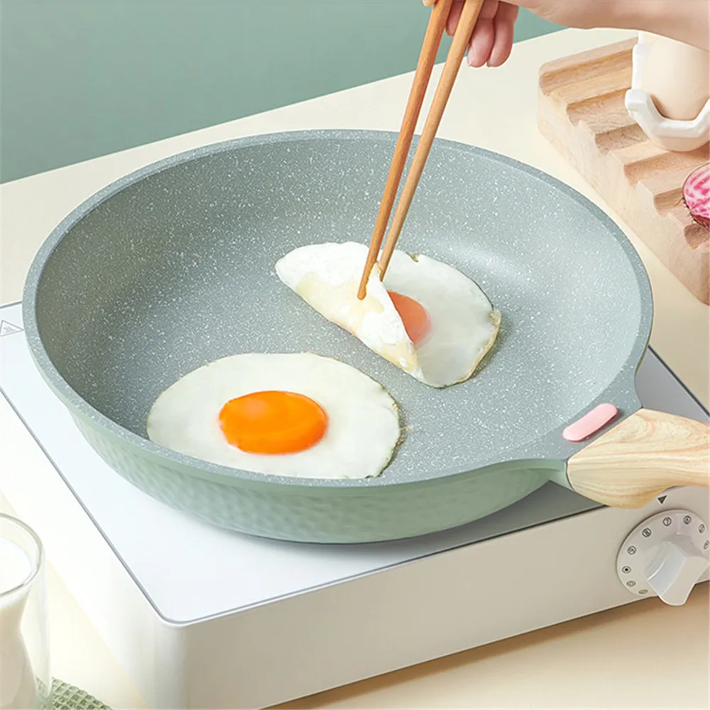 Xiaomi Pans Frying Pan Wok Pots Induction Cooker 28cm Cooking Pots Non-stick Pan Skillet Egg Pancake Pan Frying Pans Gas Stove