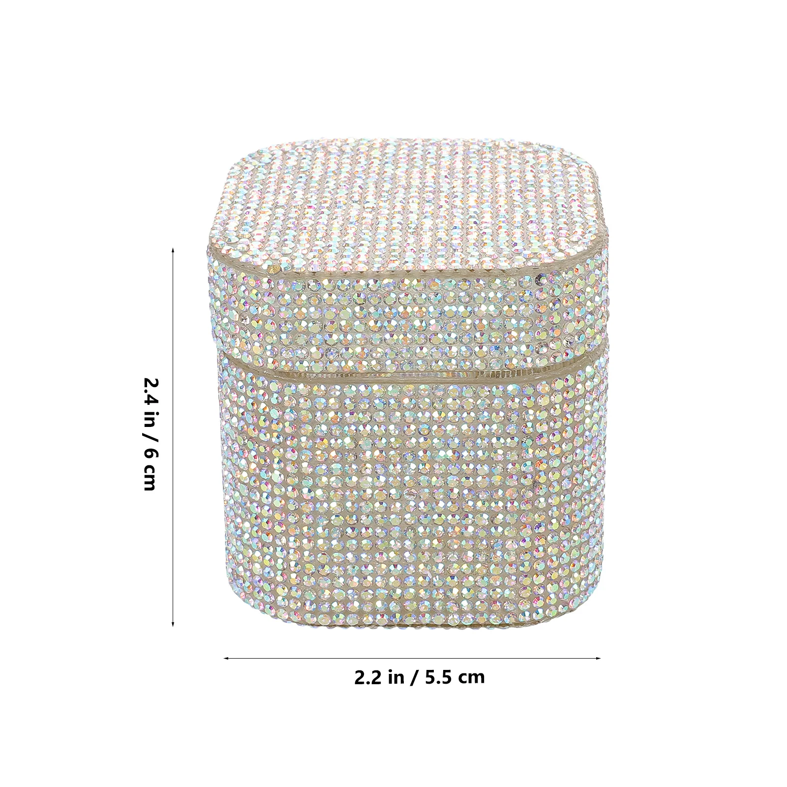 Dappen Dish Nail Art Cup Strass Kristall Glas Nagel Monomer Flüssigkeit Schüssel Acryl Pulver Halter Maniküre Zubehör