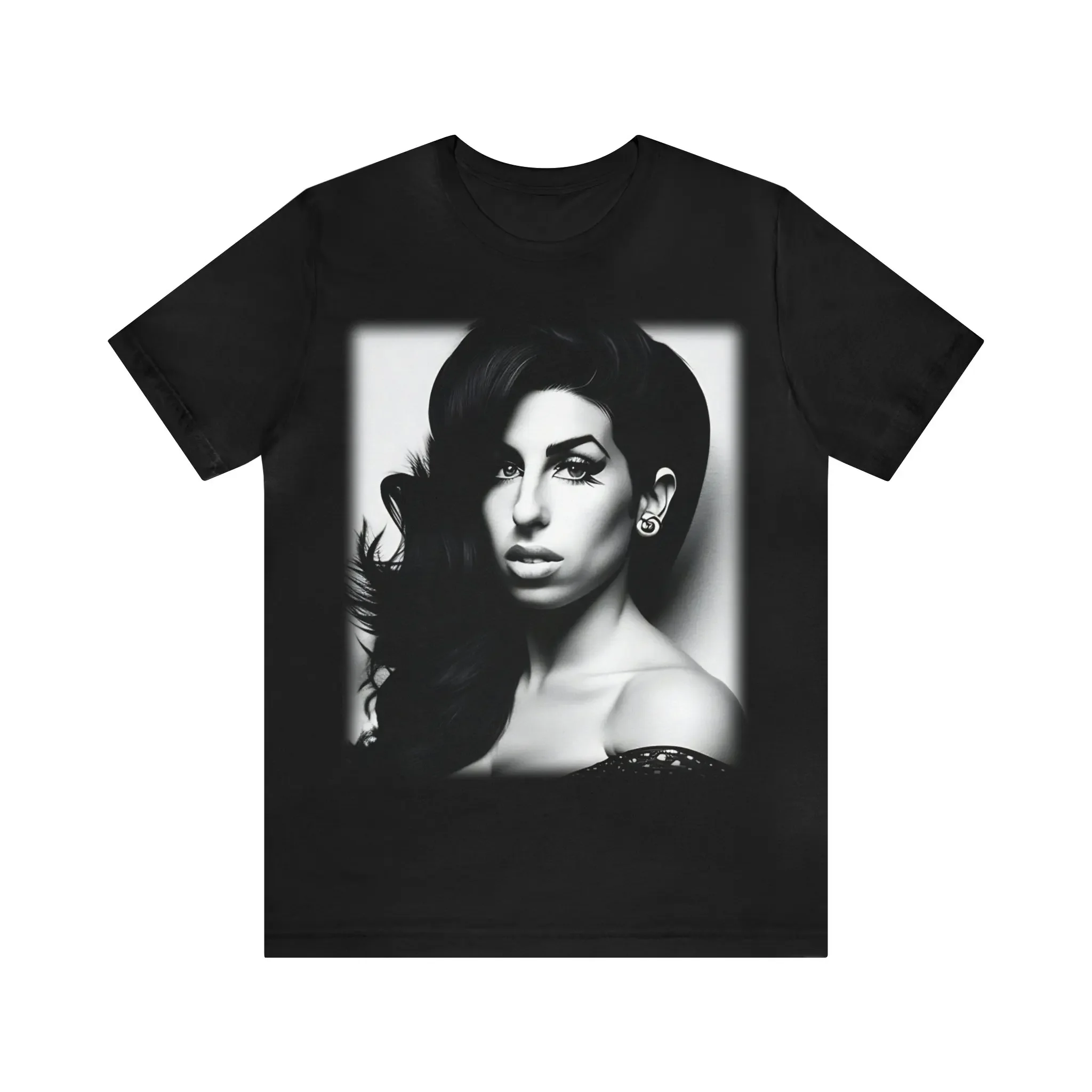 Amy Winehouse T shirt tribute vintage shirts for women men unisex graphic tees jazz soul musician legend