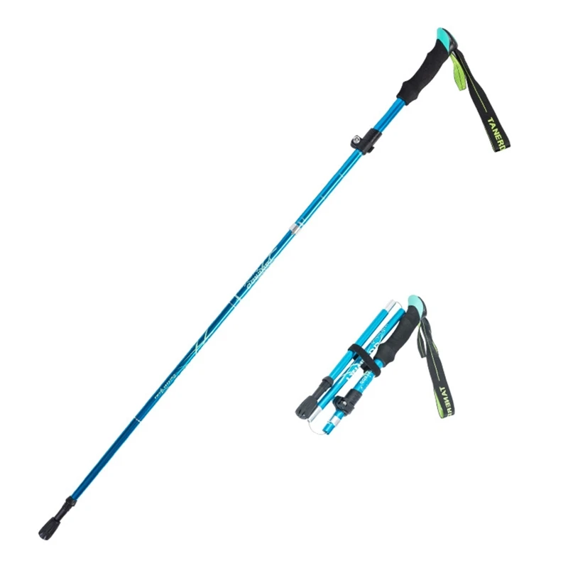 Walking Trekking Pole, Anti Shock Telescopic, Collapsible Walking Hiking