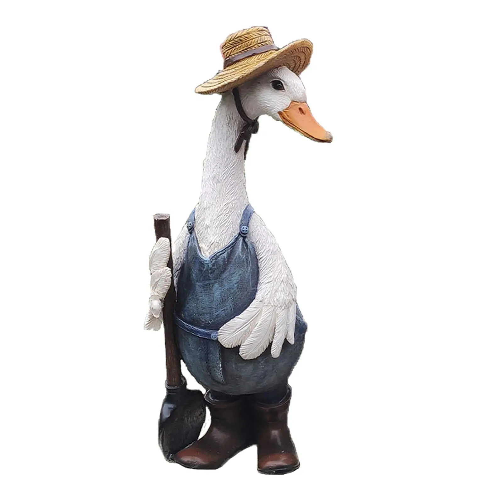 Figurine Resin Duck Livingroom Accessories for Sculpture Decor