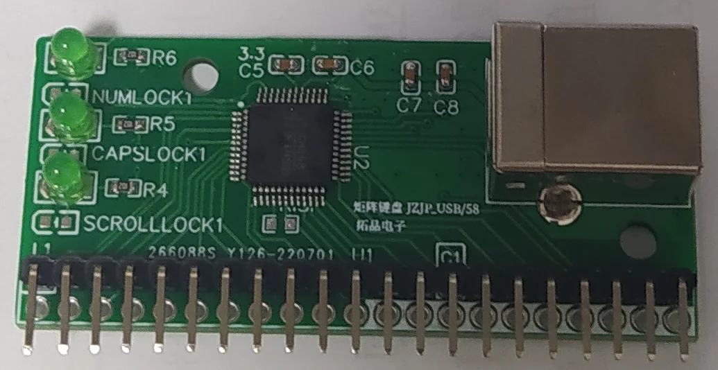 USB Keyboard Driver Board, USB Keyboard Decoding Board, Customized Keyboard Driver Board