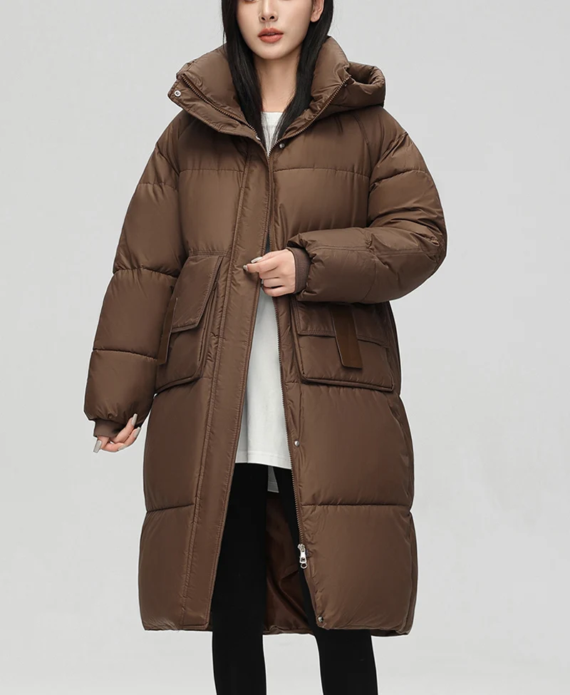 New Casual Fashion Winter Coats Autumn Parkas For Women 2024 Coat Thick Parka Women\'s Jacket Plus Size Women Clothing