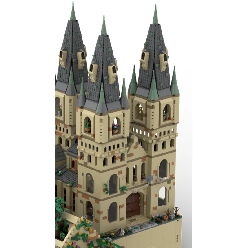 Populaire film Moc-bouwstenen Kasteel deel 3-Model Technologie Bakstenen Assemblage Vakantie Beroemde scène Bouw Speelgoedgeschenken