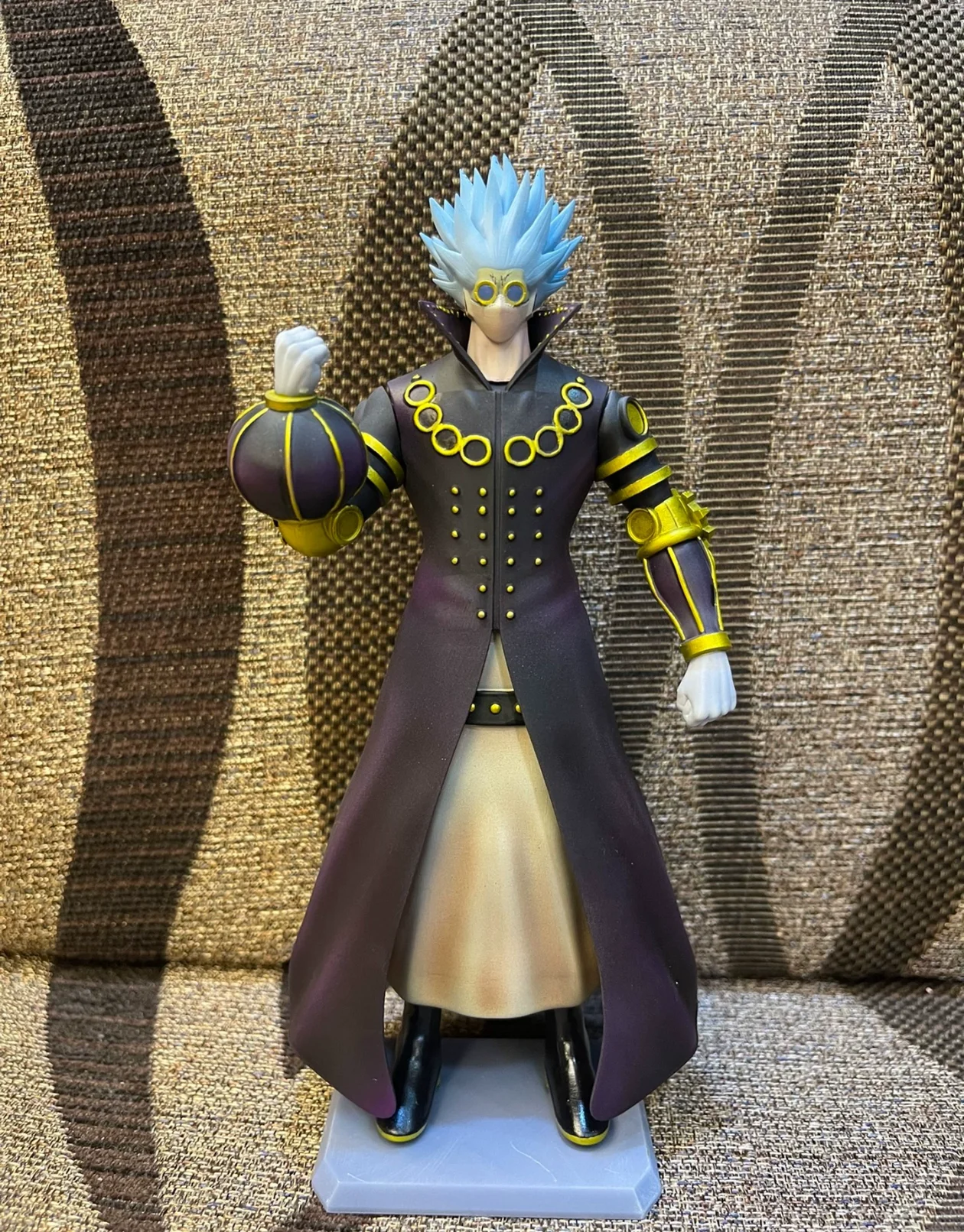 

3D Printed Figure of Gladius from Doflamingo Pirates Painted Finished Model Figure Customizable height