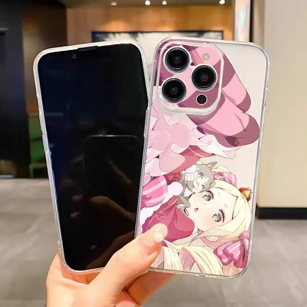 

Beatrice ReZero Starting Life in Another World Phone Case For iPhone 17 16 15 14 13 12 11 Mini Pro Max Plus Transparent Cover
