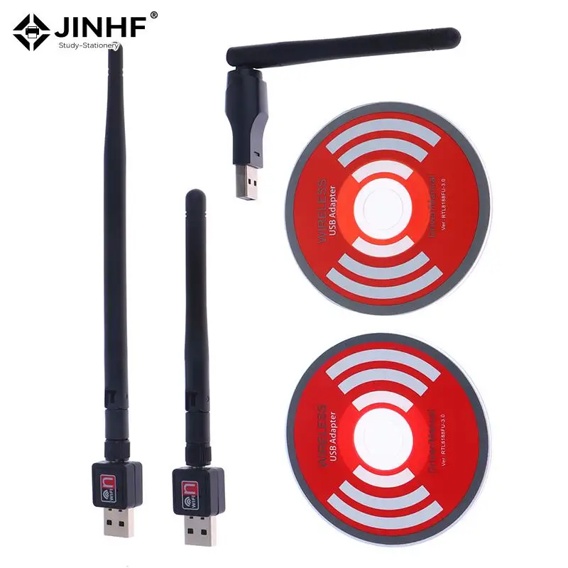 Network Card Mini USB WiFi Adapter Card 150 Mbps 2dBi Set Top Box PC WiFi Antenna WiFi Dongle 2.4G USB Ethernet WiFi Receiver