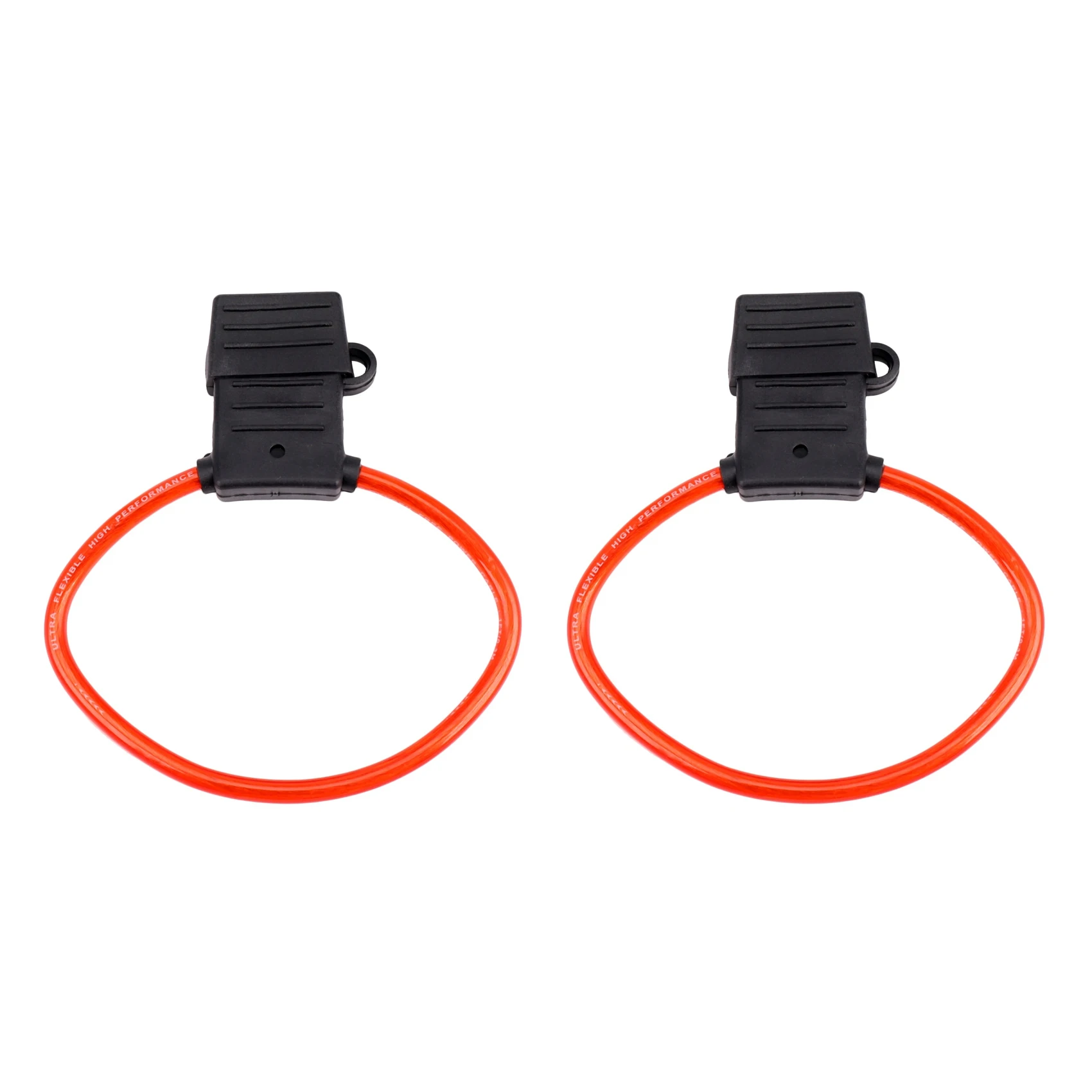AS60-2X 8 AWG Gauge MAXI Blade Fuse Holder Inline Wire 12-24V Volt Waterproof + 40A Fuse