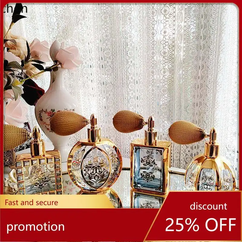 ZML Vintage Perfume Bottle Spray Perfume Bottle Exquisite Princess Home Decoration