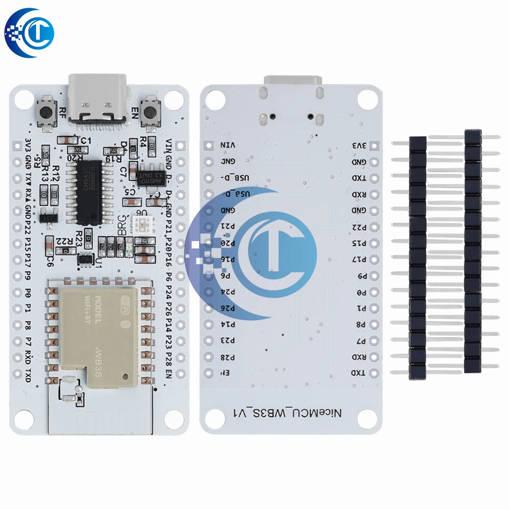 Разработки NiceMCU WB3S ch340c, модуль Wi-Fi Bluetooth типа c с чипом bk7238 для Arduino